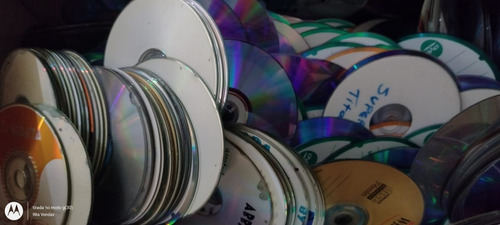 Lote De Cds E Dvds, Para Artesanato 600 Unid (Usado)