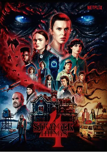 Superposter Cinema E Series - Stranger Things - Temporada 2 na Americanas  Empresas