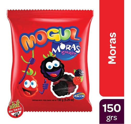 Mogul Moras X150 Gr  Gomitas Golosinas 