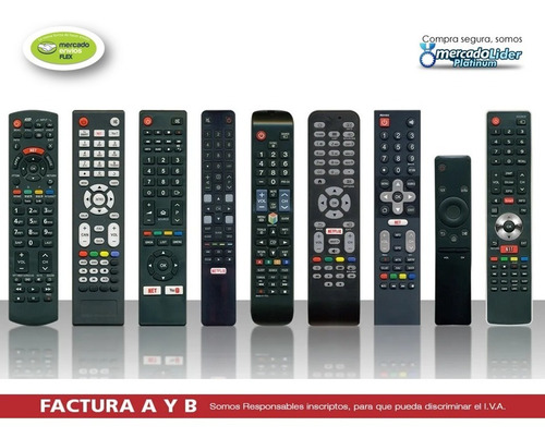 Imagen 3 de 7 de Control Remoto Led Smart Para Ken Brown Tonomac Admiral