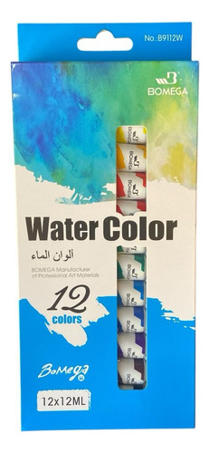 Kit De Arte Acuarelas Paleta Pintor Pinceles Gratis
