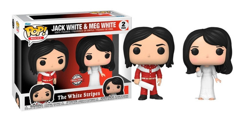 Jack And Meg White Funko Pop The White Stripes 2 Pack