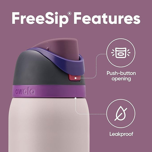 Laa Owala Freesip Botella De Agua Aislada De Acero 24 Oz