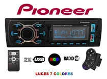 Comprar Reproductor Pioneer Bluetooth De Carro Mp3 Usb Radio Control