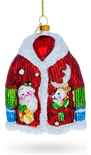 Chaqueta De Navidad Con Adorno De Navidad De Cristal De Papa