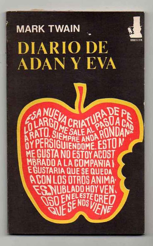 Diario De Adán Y De Eva - Mark Twain - Antiguo