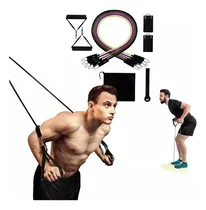 Comprar Set 5 Bandas Elástica Ejercicio Resistencia 150lbs  Power