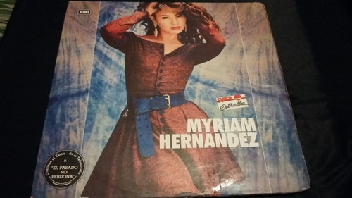 Myriam Hernandez Mirian Miriam Myrian Lp Vinilo Balada