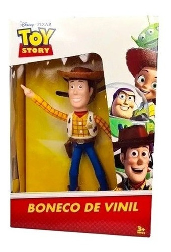 Toy Story Woody Muñeco Soft Vinilo 15 Cm Original 