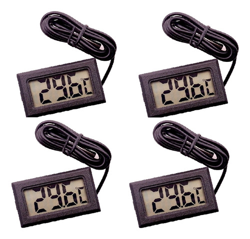 Pack Termometro Digital Tpm-10 Lcd Termostato -50 A 70º C 4p
