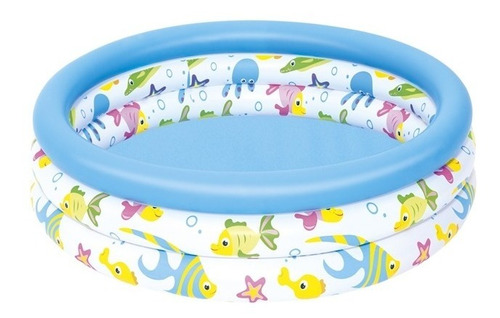 Piscina Inflable Estampada 101lts 3 Anillos - Charrúa Store