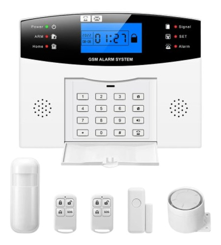 Sistema Alarme Wi-fi Gsm Com Bateria Alexa Sem Fio Smartlife