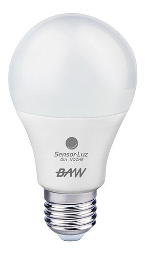 Lampara Led Sensor Luz Dia Noche Fotocelula 11w = 70w