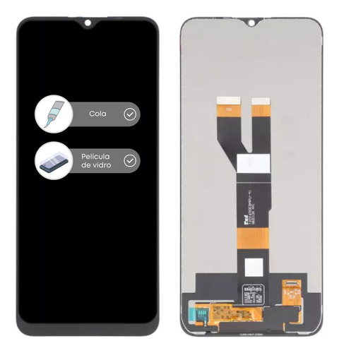 Frontal Tela Display Touch Lcd P/ Realme C11 2021 + Cor Preto