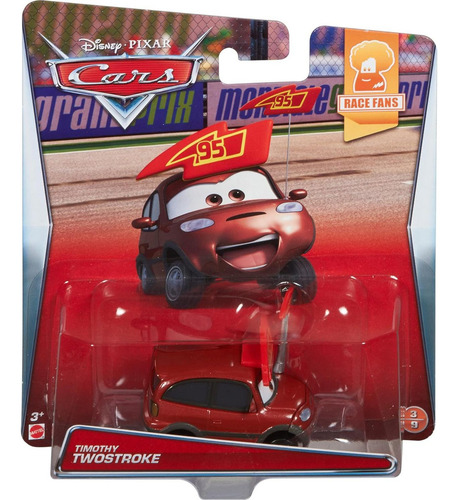Vehículo Diecast Mattel Cars #8 16.5x4.1x14 Cm