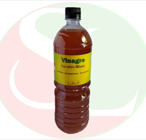 Vinagre De Manzana Natural Probiotico Artesanal