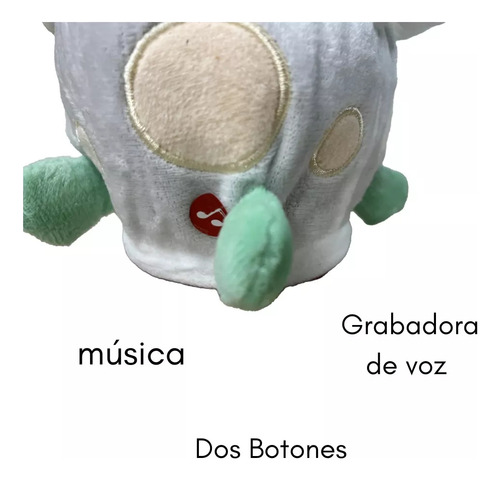 Bailan Paquete De 3 Dinosaurio Hongo Jirafa Graba Imita Voz