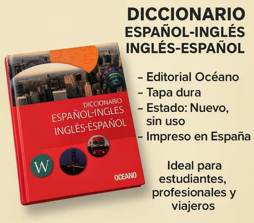 Diccionario Español-inglés Ingl Esp,c/cdr.ed.océano.1 Libro