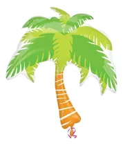 Comprar Palmera Tropical Verde Globo Met Jumbo Fiesta Hawaiana Luau