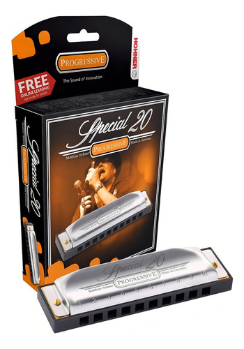 Armonica Hohner Special 20 Marine Band C/estuche En Fa F