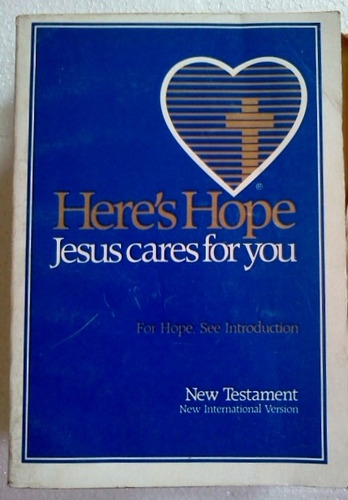 Jesus Cares For You New Testament Novo Testamento Em Ingles