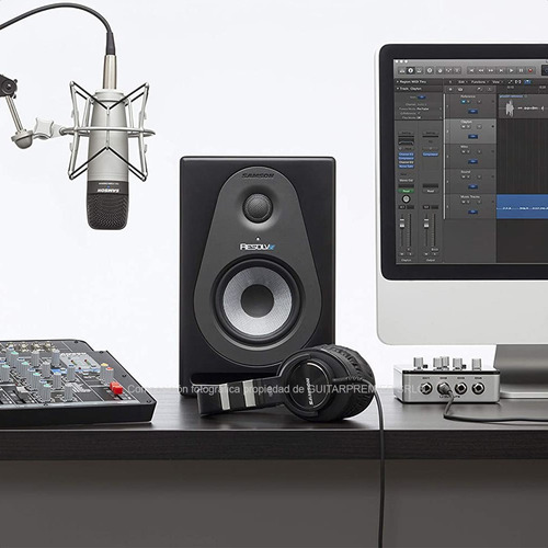 Imagen 9 de 10 de Kit Radio Streaming Estudio Mixer + Condenser Samson C01 F7