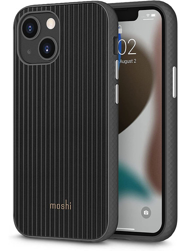 Funda Para iPhone 13 Mini - Negra Moshi Compatible Magsafe