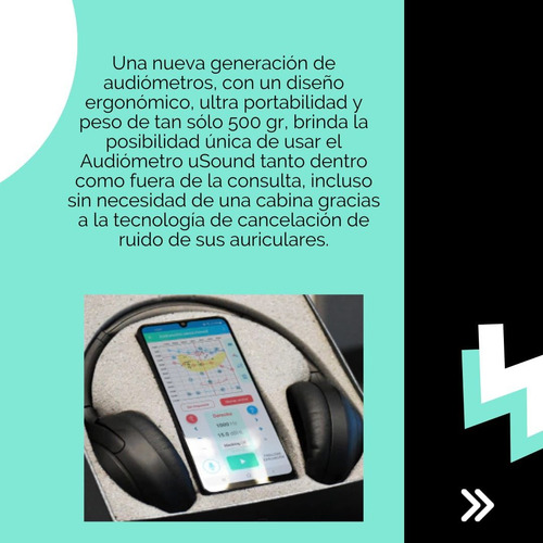 Audiómetro Usound Con Estuche- Excelente Estado (Usado)