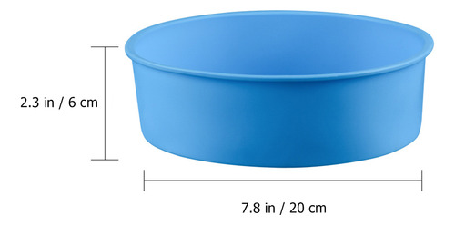 Molde Redondo De Silicona Para Hornear, Bandeja Para Hornear