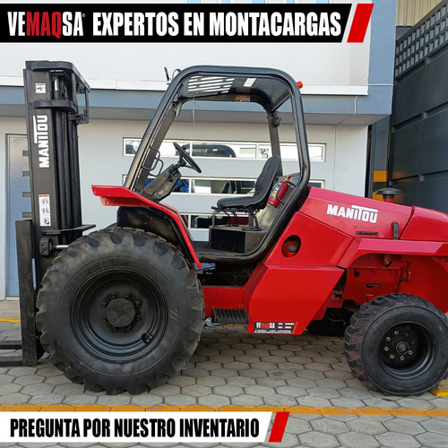 Montacargas Manitou Todo Terreno, Rudo, Seminuevo, Importado