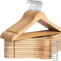 Comprar Colgador De Ropa De Madera  Perchas Ropa 36 Unidades