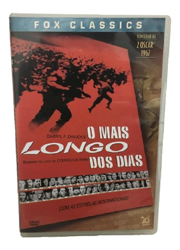 Dvd O Mais Longo Dos Dias - 1962