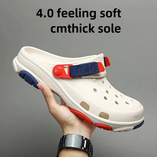 Sandalias De Playa Hollow Out, Estilo Coreano, Zapatillas De