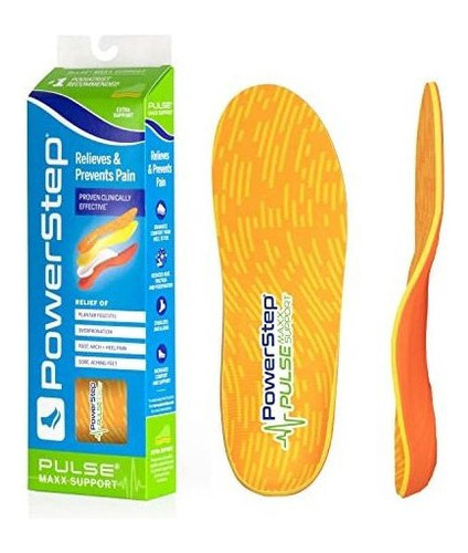 Plantilla Powerstep Unisex Para Adultos Pulse Maxx, Inserto 