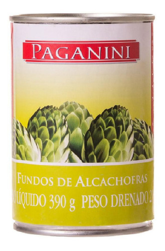 Fundo De Alcachofra Italiano Paganini 210g