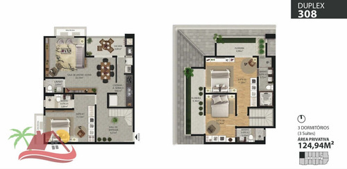 Imagem 2 de 10 de Apartamento À Venda No Bairro Ingleses Do Rio Vermelho - Florianópolis/sc - Ap1451