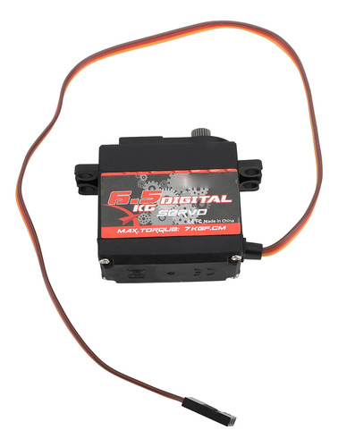 Servo Rc Gear Servo, Motor De 6,5 Kg, Plástico, Hierro, Meta