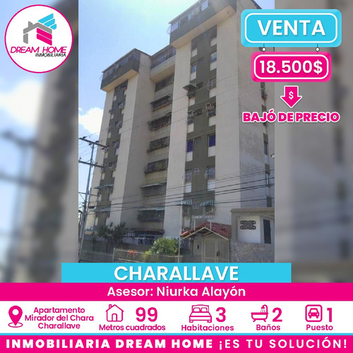 Apartamento Residencias El Mirador Del Chara, Charallave.