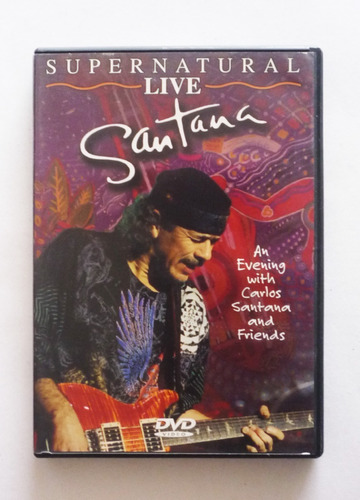 Santana - Supernatural Live - Dvd Video