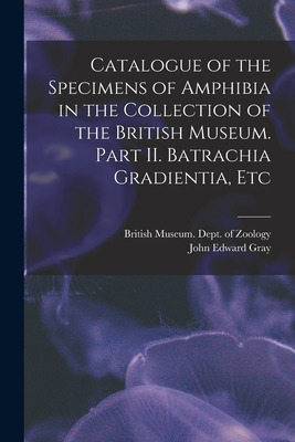 Libro Catalogue Of The Specimens Of Amphibia In The Colle...