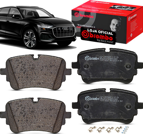 Pastilha Freio Traseiro Brembo Audi Q8 Sq8 2022 2023 2024