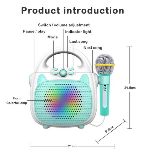 Yu Juguetes De Canto De Máquina De Karaoke For Niños