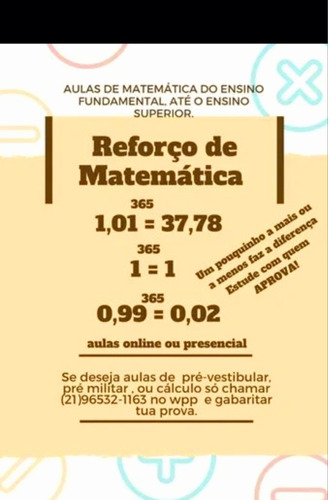 Aulas Particulares De Matemática E Física