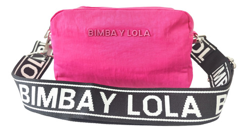 Bolsa Bimba Y Lola Rosa Crossbody Mariconera Bandolera Byl