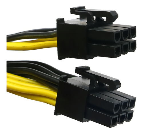 Cabo Adaptador Pci-e 6 Pinos Para Triplo 6 Pinos Gpu
