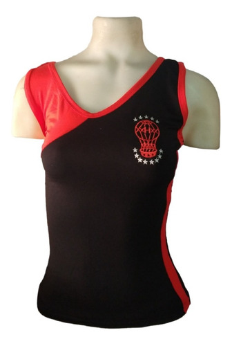 Musculosa Huracán Modal Negra Rt Globomanía