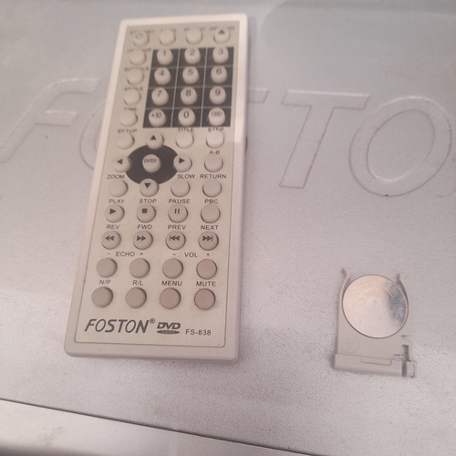 Imagem 6 de 10 de Dvd Player Foston Fs-838 Funcionando E Com Controle
