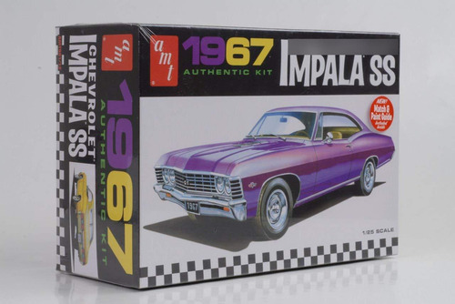 Chevy Impala Ss 1967 Amt 2t Stock Fábrica