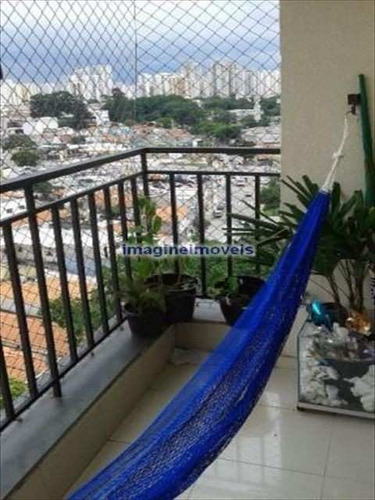 Imagem 3 de 30 de Apto No Tatuapé Com 2 Dorms Sendo 1 Suíte, 2 Vagas, 69m² - Ap0991