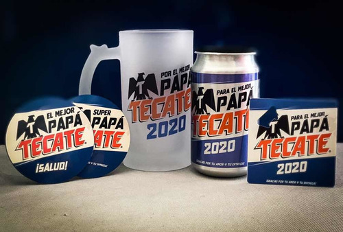 Imagen 1 de 5 de Kit Día Del Padre Personalizado (tarro, Termo, Destapador